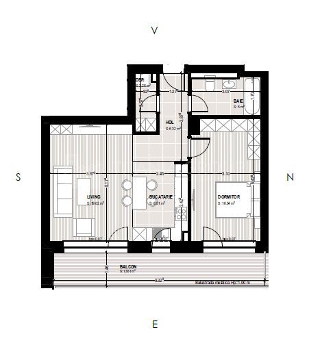 Apartament 2 camere finisaje premium, bloc nou 2026 - Kasper Coresi - Poză 12
