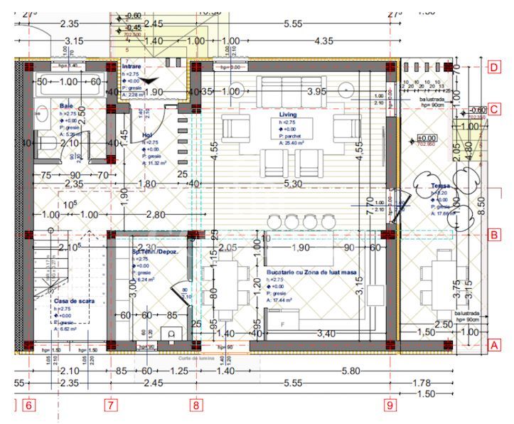 0% comision | Case cuplate | arhitectură contemporană | Feleacu - Schiță 6