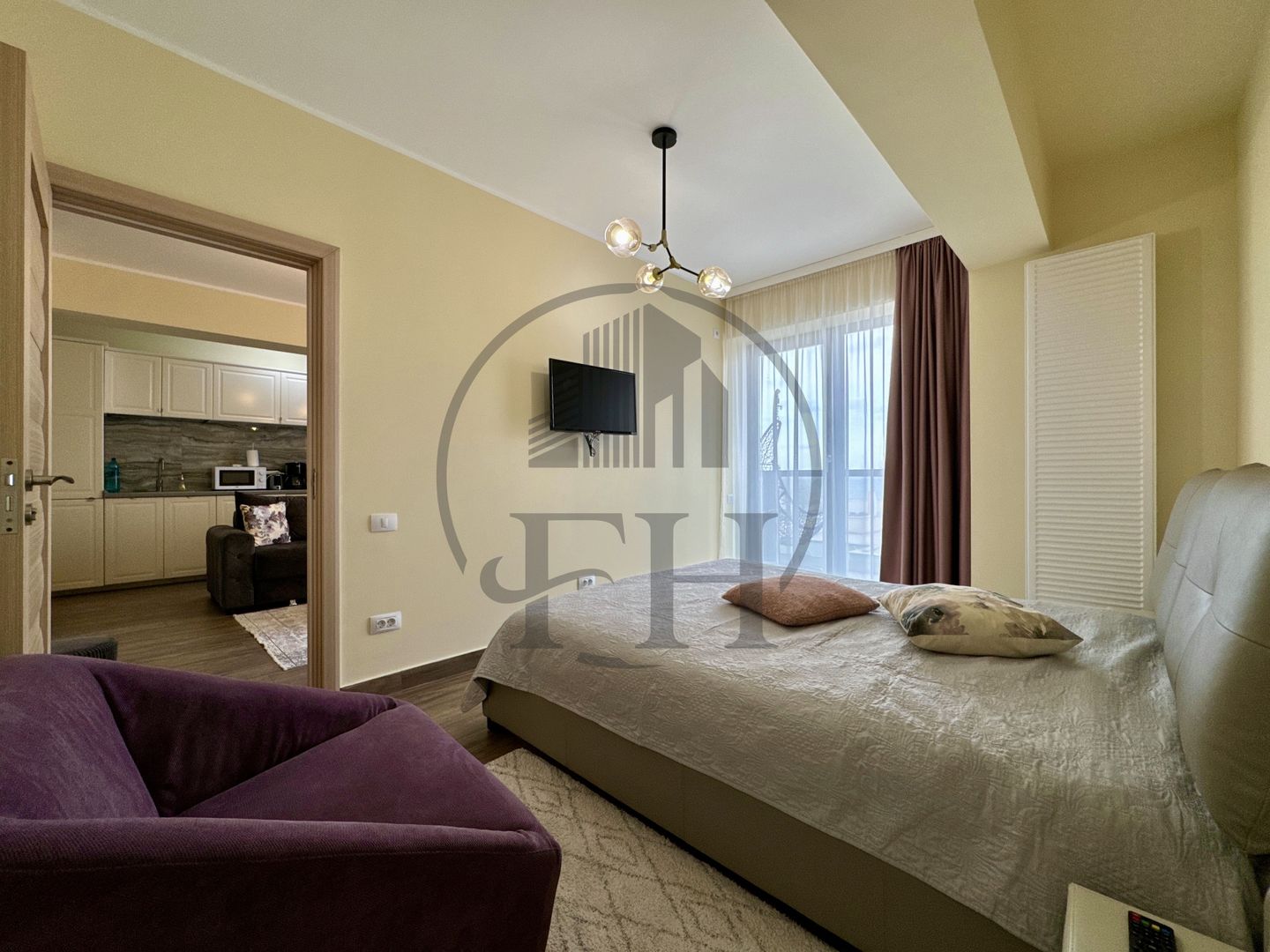 SOLD/VANDUT - Apartament cu 2 camere de vânzare, Mamaia, vedere la mare - Poză 10