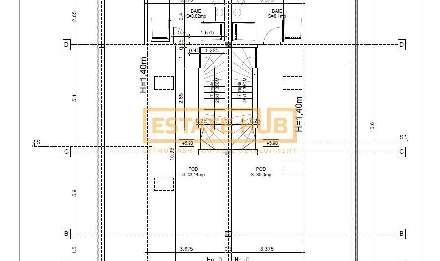 Duplex nou 4 dormitoare de la dezvoltator 0% comision -Str. Odobescu - Poză 12