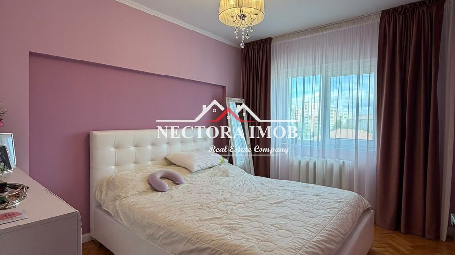 NECTORA IMOB-Apartament 3 camere, 2 bai, 2 balcoane, Mobilat/Utilat - Poză 12