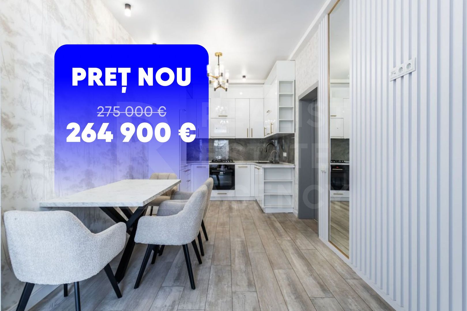 Vânzare, apartament, 3 camere, str. Bogdan Voievod, Râșcani - Poză 1