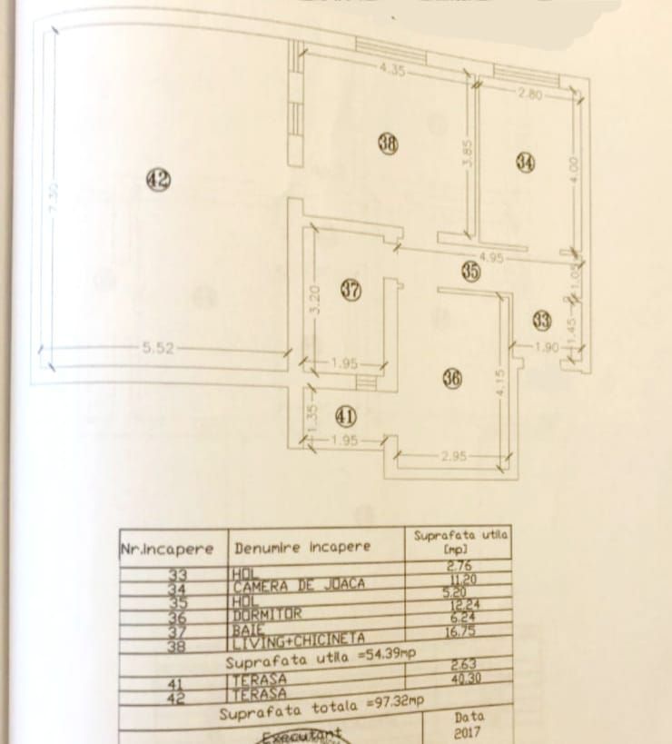 Apartament frumos cu loc de parcare si terasa 40mp - Poză 13
