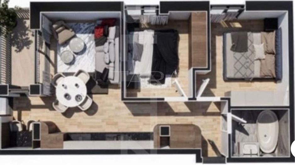 Apartament 3 camere finisat, cu parcare inclusă – Baciu - Poză 1