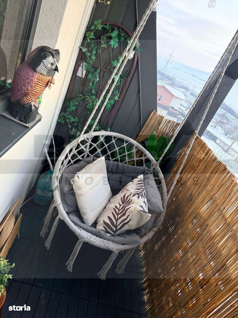 Apartament de 2 camere ultrafinisat, 59,6mp, parcare, nou, Apahida - Poză 12