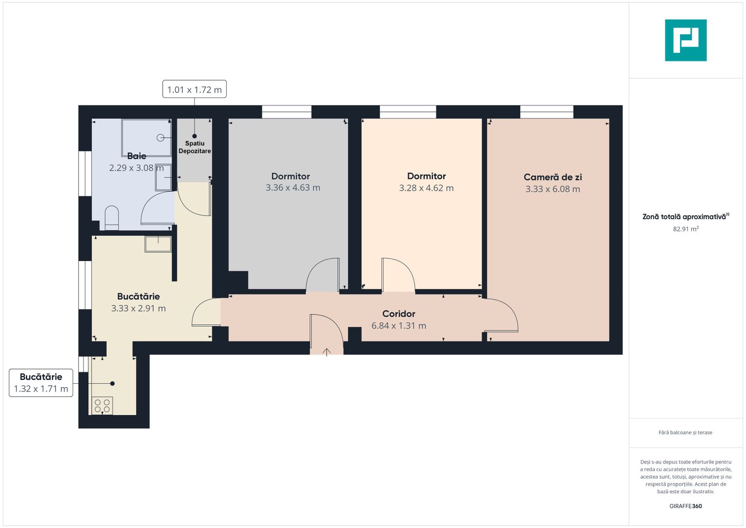 Apartament spațios în Vladimirescu - Poză 11