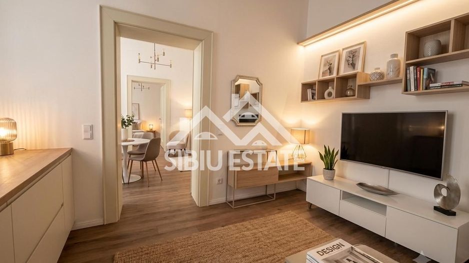 Apartament renovat, în inima Sibiului, pe strada Nicolae Bălcescu - Poză 2