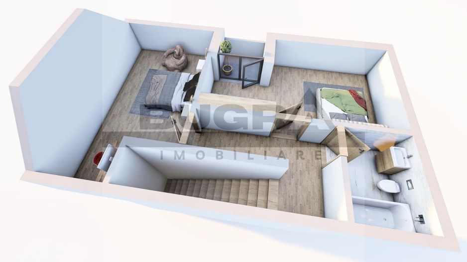 Apartament 4 camere, 100 mp, gradina, parcare, zona Traian Vuia - Poză 3