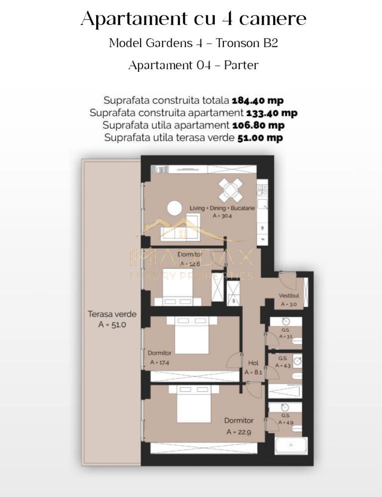 Proiect rezidențial // Apartamente 1-5 camere // Finalizare 2026 - Poză 76