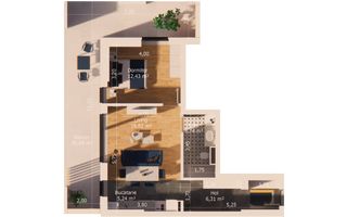 Apartament 2 camere - Poză 1