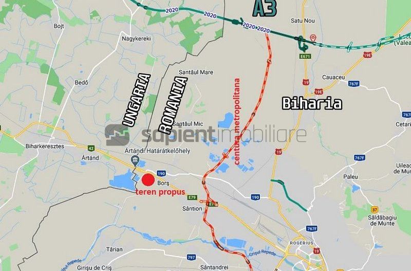 Sapient | Teren industrial - logistic / PUZ aprobat - Poză 1