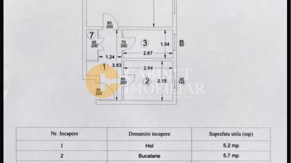 IDEAL INVESTITIE - Bucsinescu - 2 camere - ETAJ 1 - Poză 7