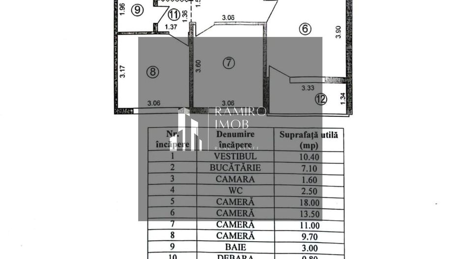 Apartament 4 camere decomandat Constantin Brancoveanu - Poză 3