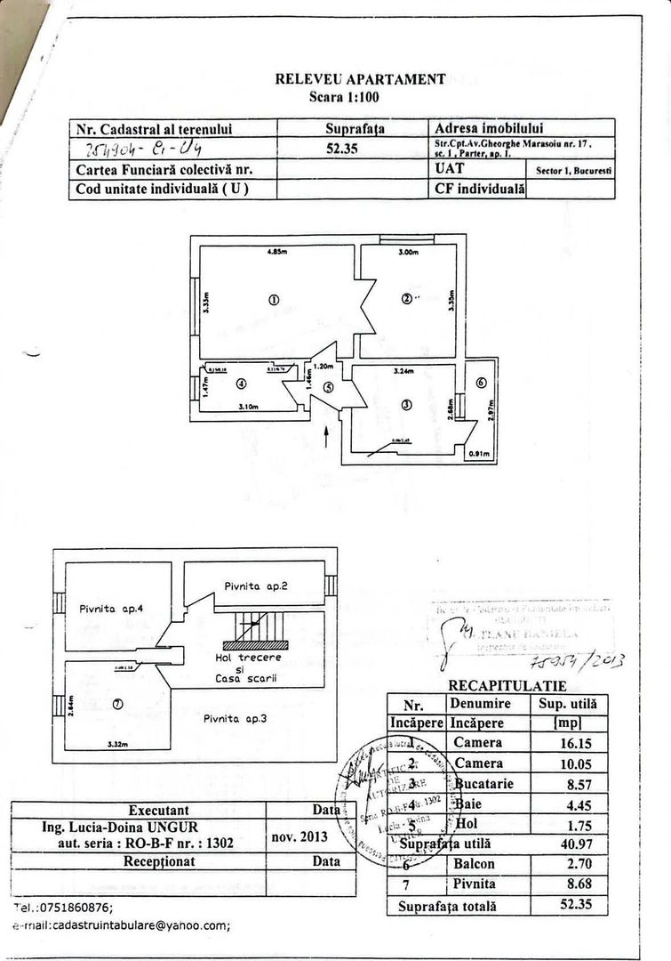 Apt 2 camere dorobanti - renovat nou - Poză 8