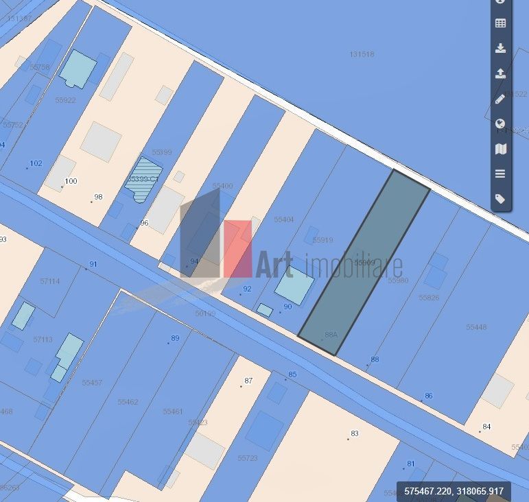 Teren intravilan 1200 mp  Cornetu - strada Podisor - toate utilitatile - Poză 3