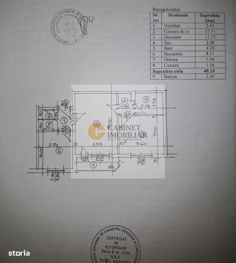 2 camere | Calea Mosilor | Bloc 1983 I Etaj 3/8 - Poză 12