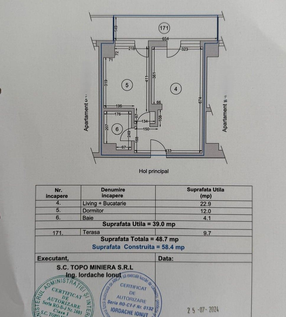 2 camere | Mobilat | Parcare | Etaj 5 | Alezzi Odyssey - Resort modern - Schiță 23