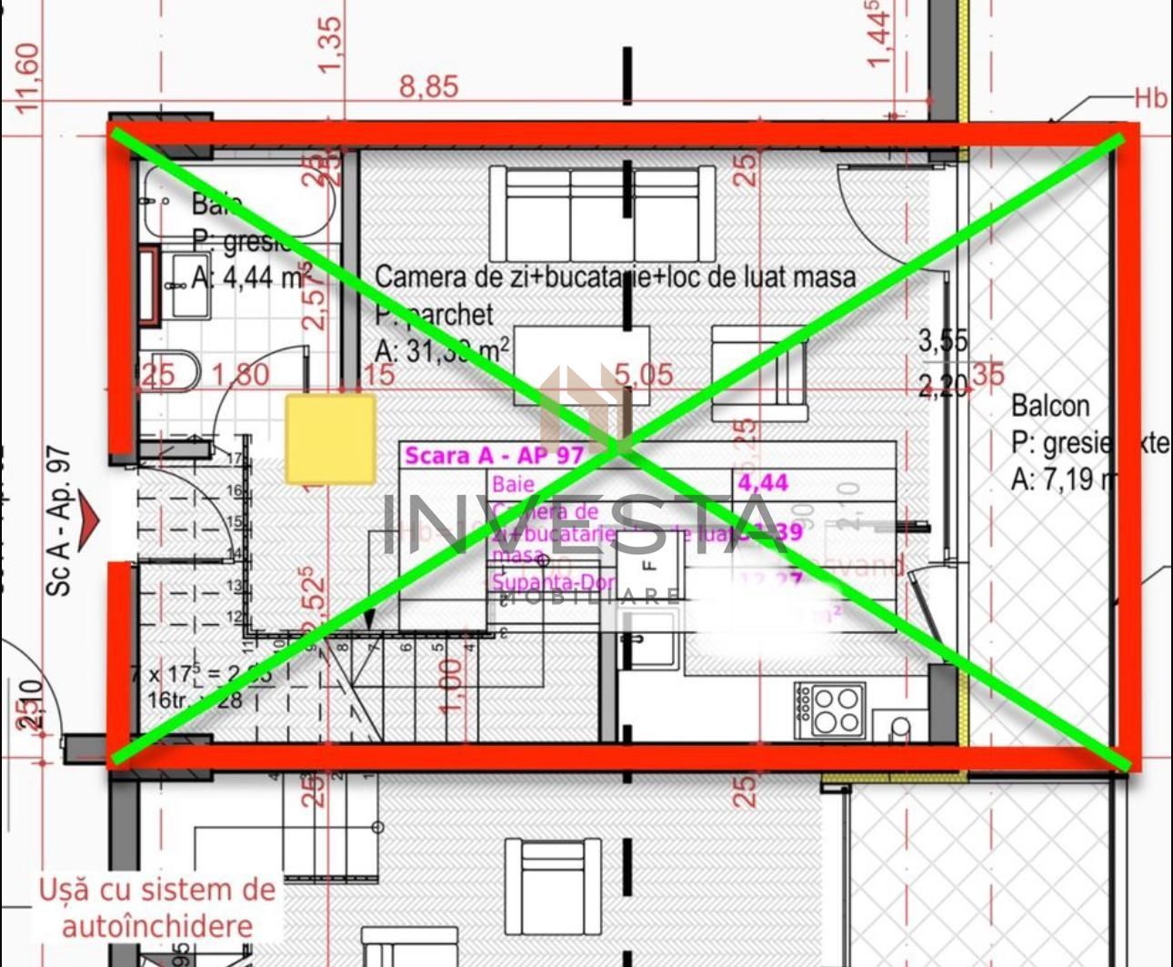 APARTAMENT TIP PENTHOUSE DE VANZARE SOPOR - Poză 2