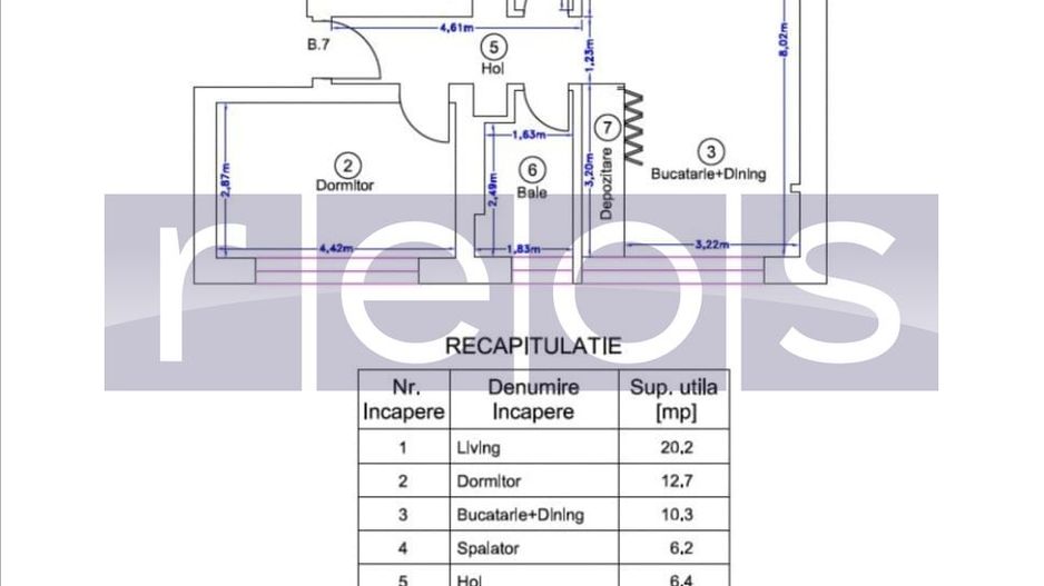VANZARE 2 CAMERE | 63MP | PIPERA | COMPLEX NOU | TERASA 11MP | PARCARE - Poză 15