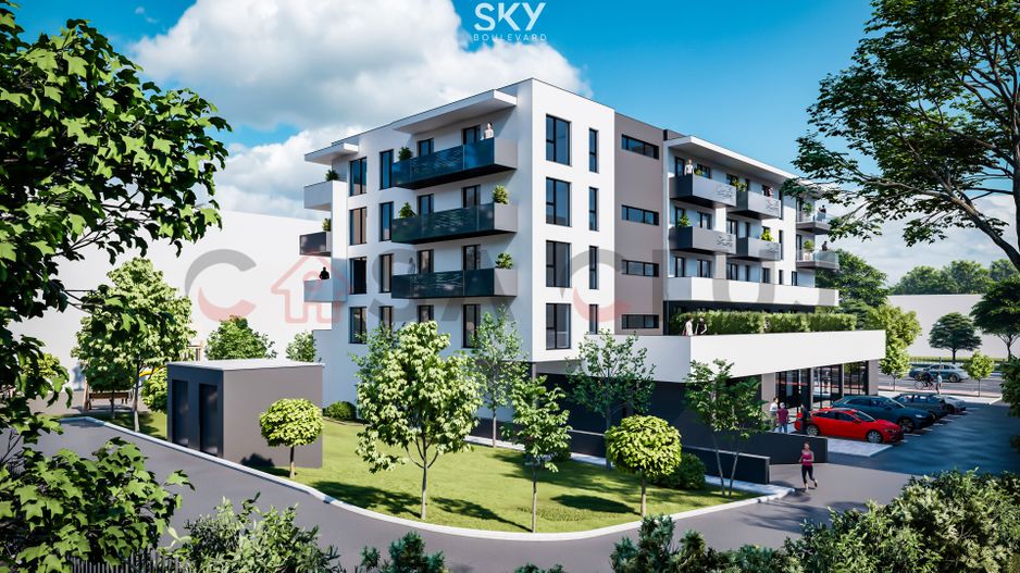 Apartament modern, 2 camere, Sky Boulevard, 0% comision ! - Poză 11
