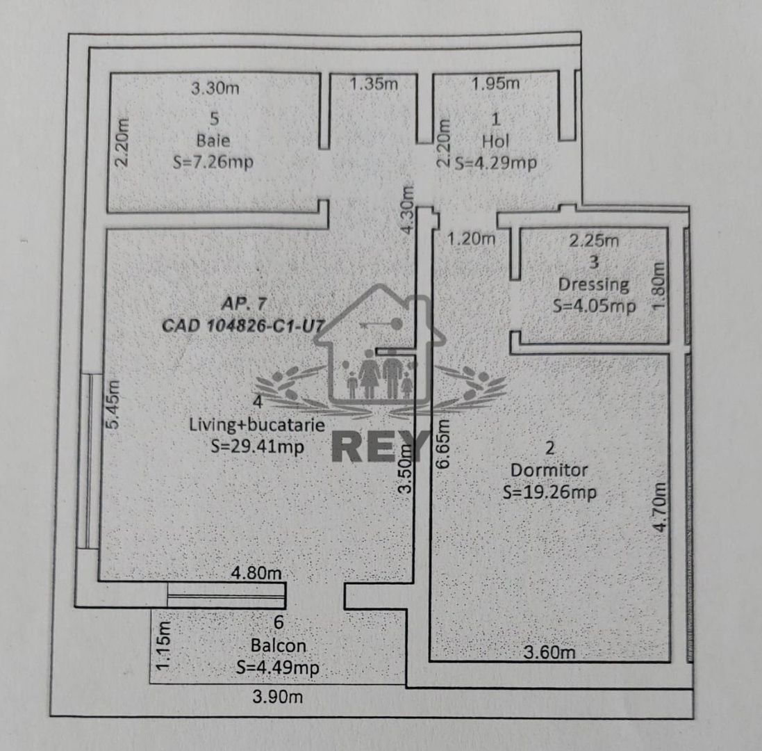 Apartament de vânzare – 2 camere decomandat | Lacul lui Binder - Poză 22