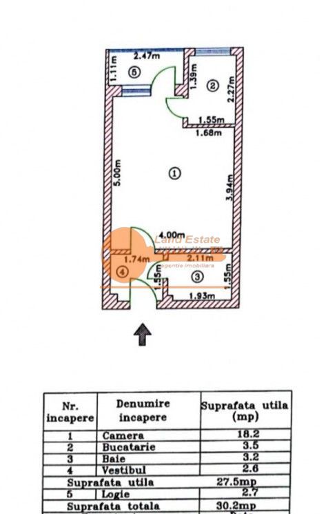 Garsoniera Vatra Luminoasa - Arena Nationala - Schiță 9