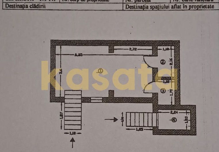 Închiriere vilă interbelică, Piata Victoriei,  renovată complet - Schiță 22