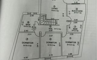 Apartament la casa | 7 camere | 202 mpu | Terezian - Poză 24