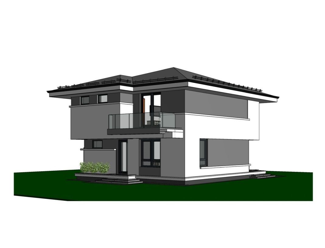 Dragomiresti Deal, casa individuala 4 camere P+1Et+Pod, utilitati, stb - Poză 2