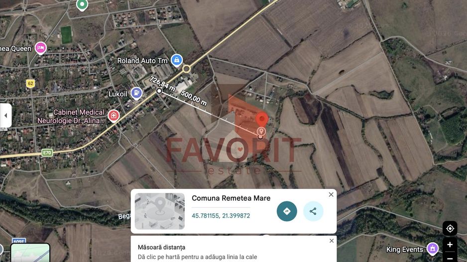 Teren 681mp. Remetea Mare - Poză 3