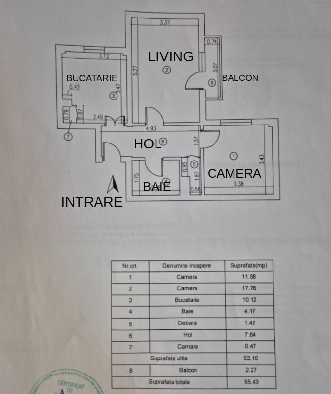 Apartament 2 camere | Metrou Tudor Vladimirescu | Bloc 1982 - Poză 6