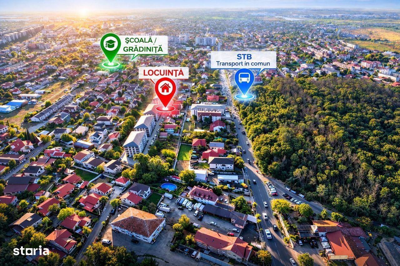 Apartament 3 camere+loc de parcare, str Rezervelor nr 5,Padurea Rosu - Poză 9