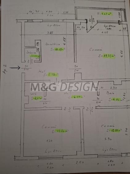 3 camere parter cu balcon Timocului-Saguna - Poză 10
