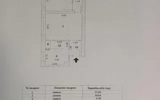 Central, 4 camere, etaj 1, mobilat si utilat - Poză 17