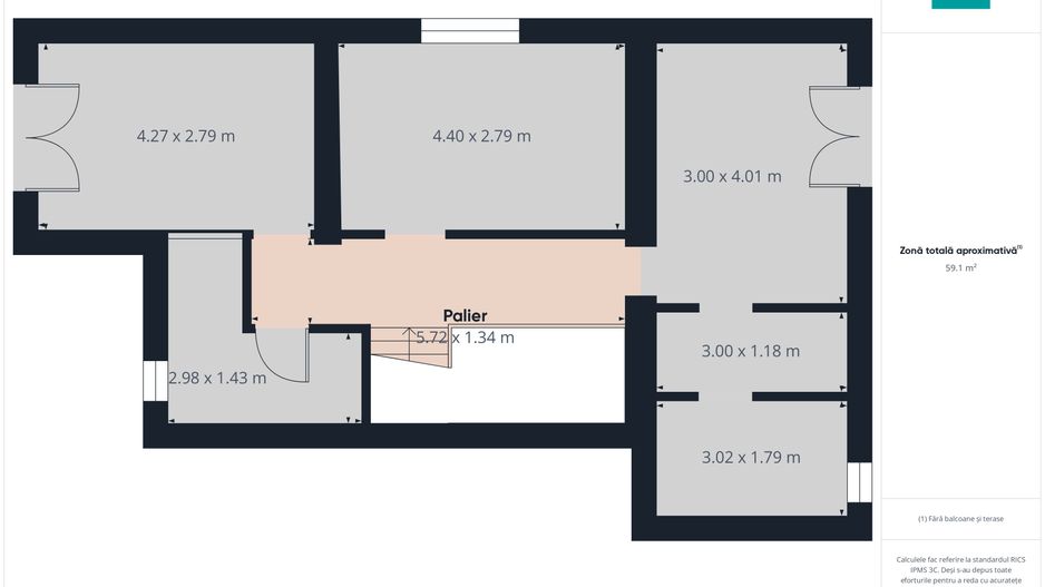 1/2 Duplex cu spatii bine gândite în Dumbraviţa - Poză 23