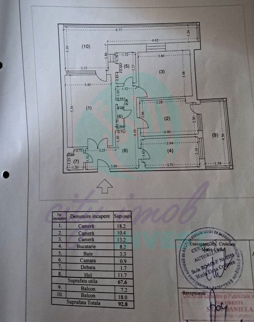 3 camere langa MEGA MALL - Poză 5