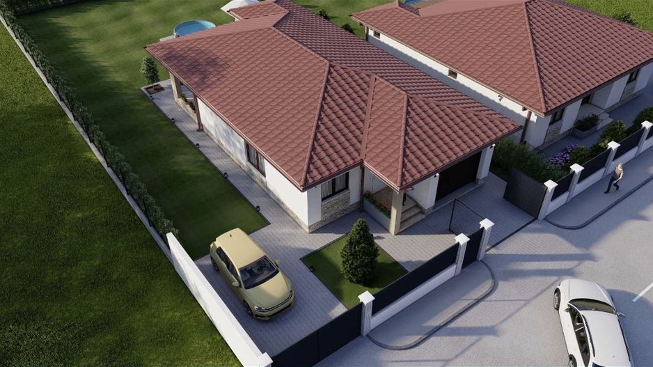 Casa, case semifinisate, la rosu, fundatie, complex rezodential Amati - Poză 8