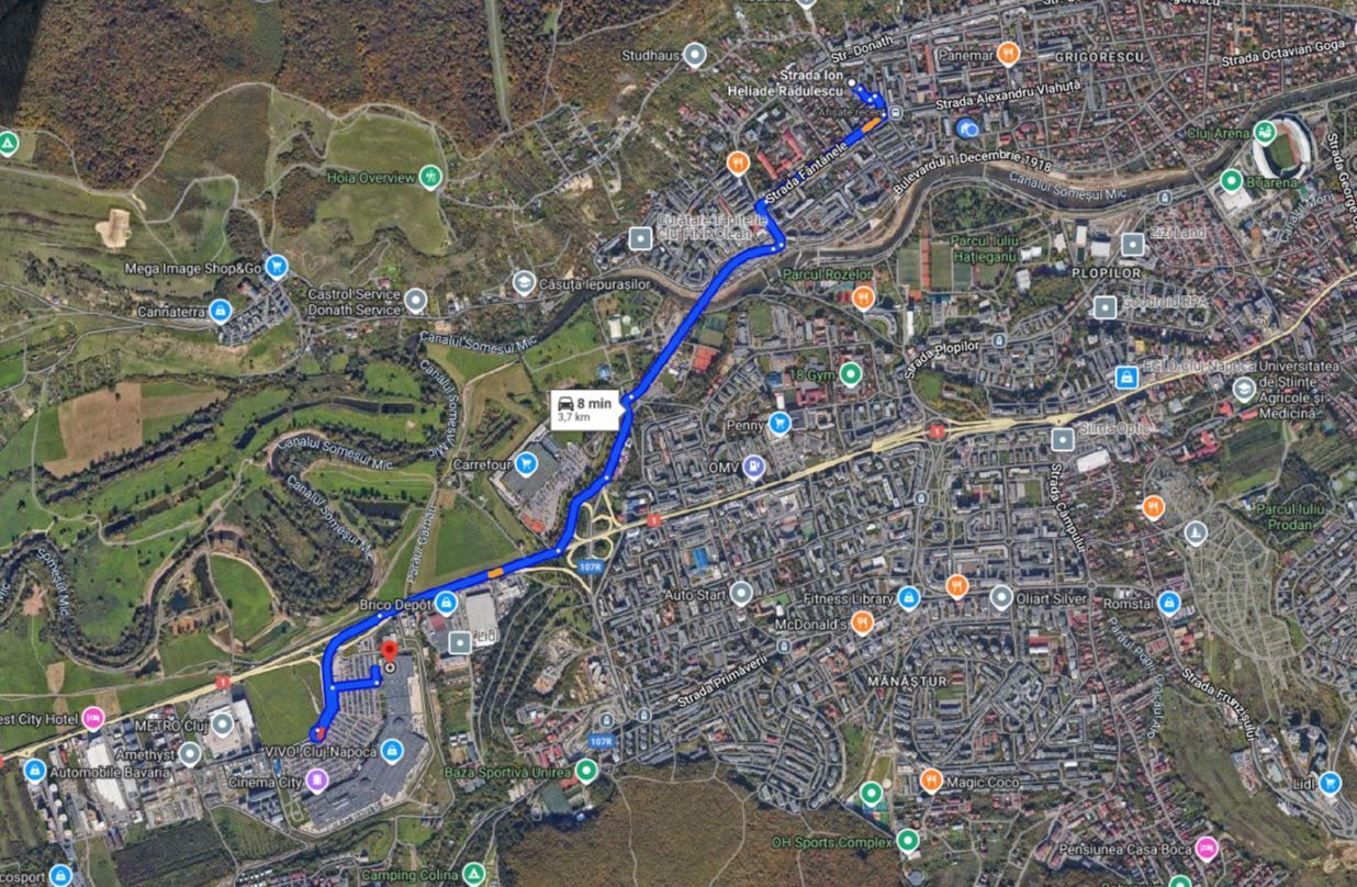 | Apartament cu 2 camere | Decomandat | Cartierul Grigorescu | Zona linistita | - Poză 15