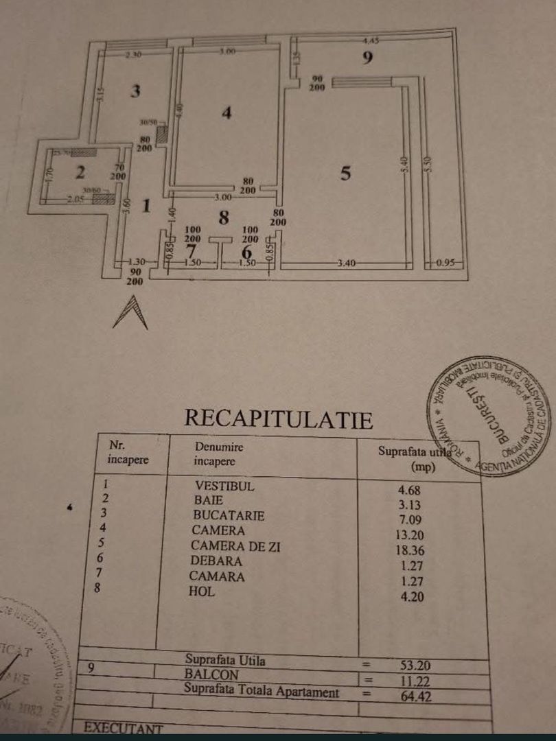 AP. 2 CAMERE, BLOC REABILITAT - METROU 2 MINUTE, MOBILAT, COMISION 0% - Poză 6