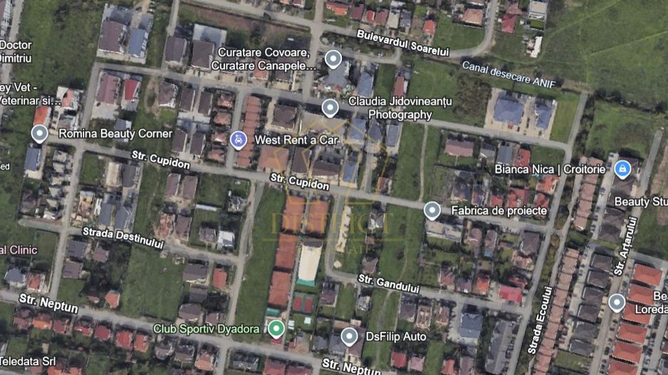 Teren intravilan pretabil individuala/duplex | Giroc - Poză 1