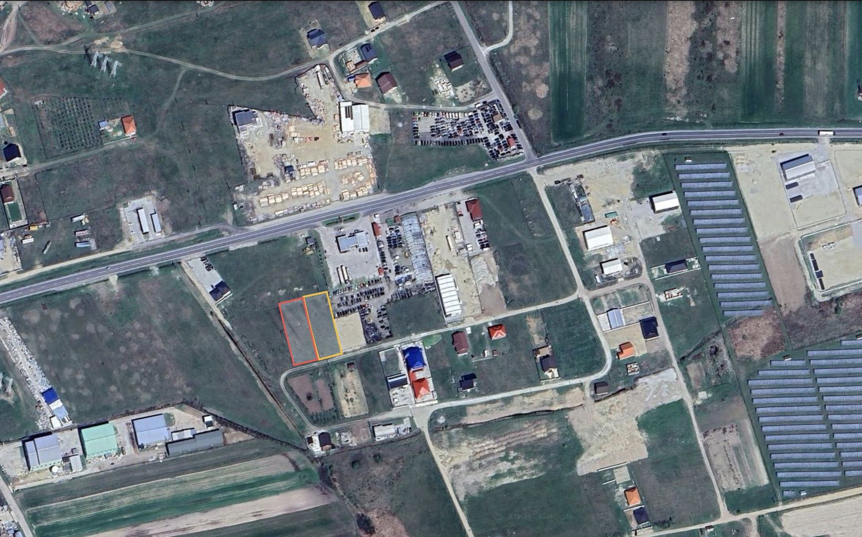 Parcele teren intravilan Osorhei in spate la Lukoil - Poză 2