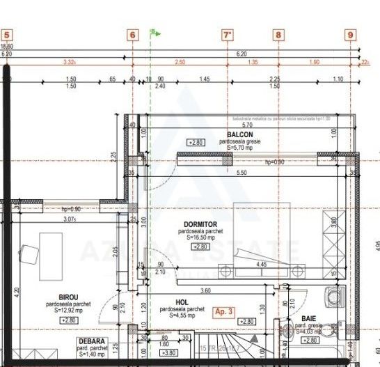 DIRECT DEZVOLT ! Casa tip cvadruplex 3 camere, Cartierul Arhitectilor, - Poză 5