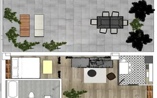 Chirie I Apartament 2 camere I Terasă generoasă 50 mp I Pipera - Poză 17
