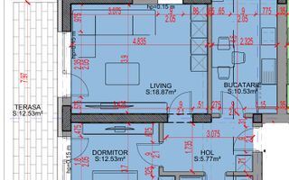 Apartament 2 camere Promo Loc Parcare Theodor Pallady - Schiță 2