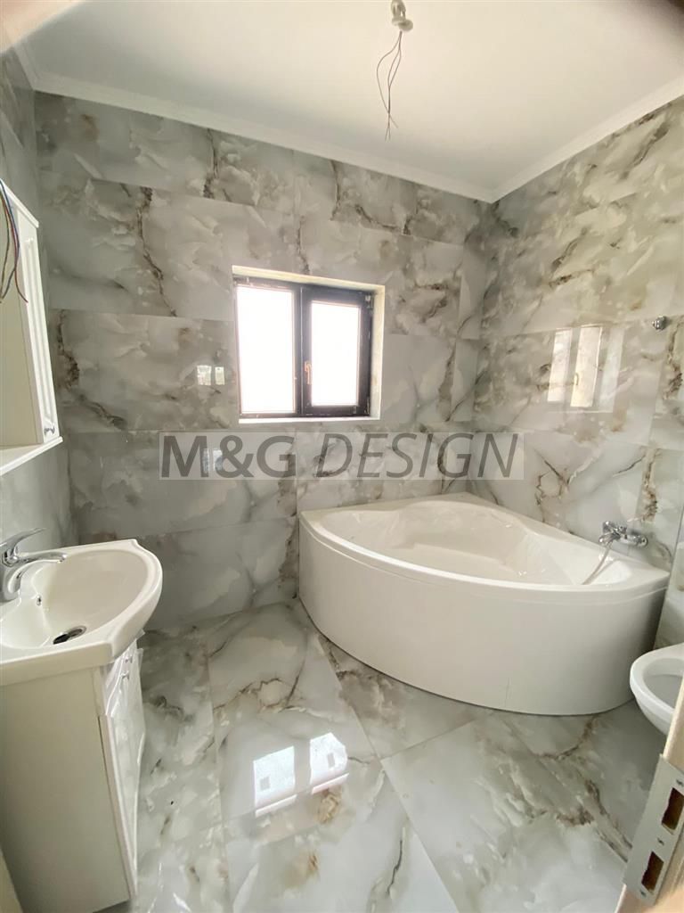 Vand duplex P+E 120mp 3 bai 4 dormitoare Mosnita Noua - Poză 7