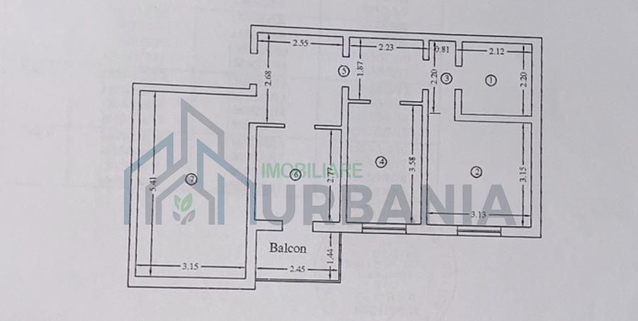 # De vanzare apartament 3 camere Canta | Moara de Foc, Iași - Poză 13