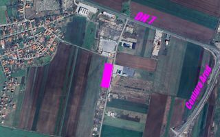 Teren cu acces DN7 și A1, ideal pentru dezvoltări industriale - Poză 7