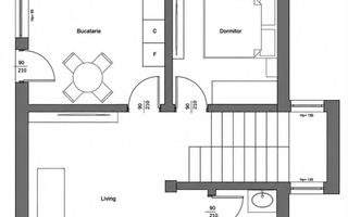 VILĂ P+1E modernă, finisată ”LA CHEIE” , teren 530 mp,  VASLUI, zona LAC DELEA; - Poză 5