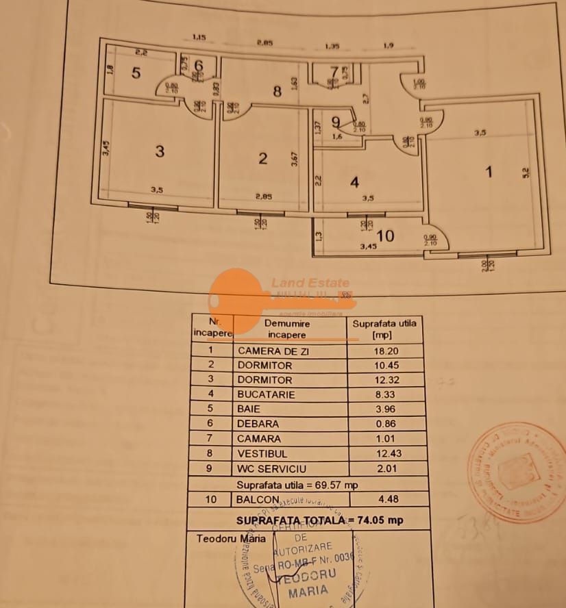 Apartament cu 3 camere Rahova-Centrala Proprie - Poză 21