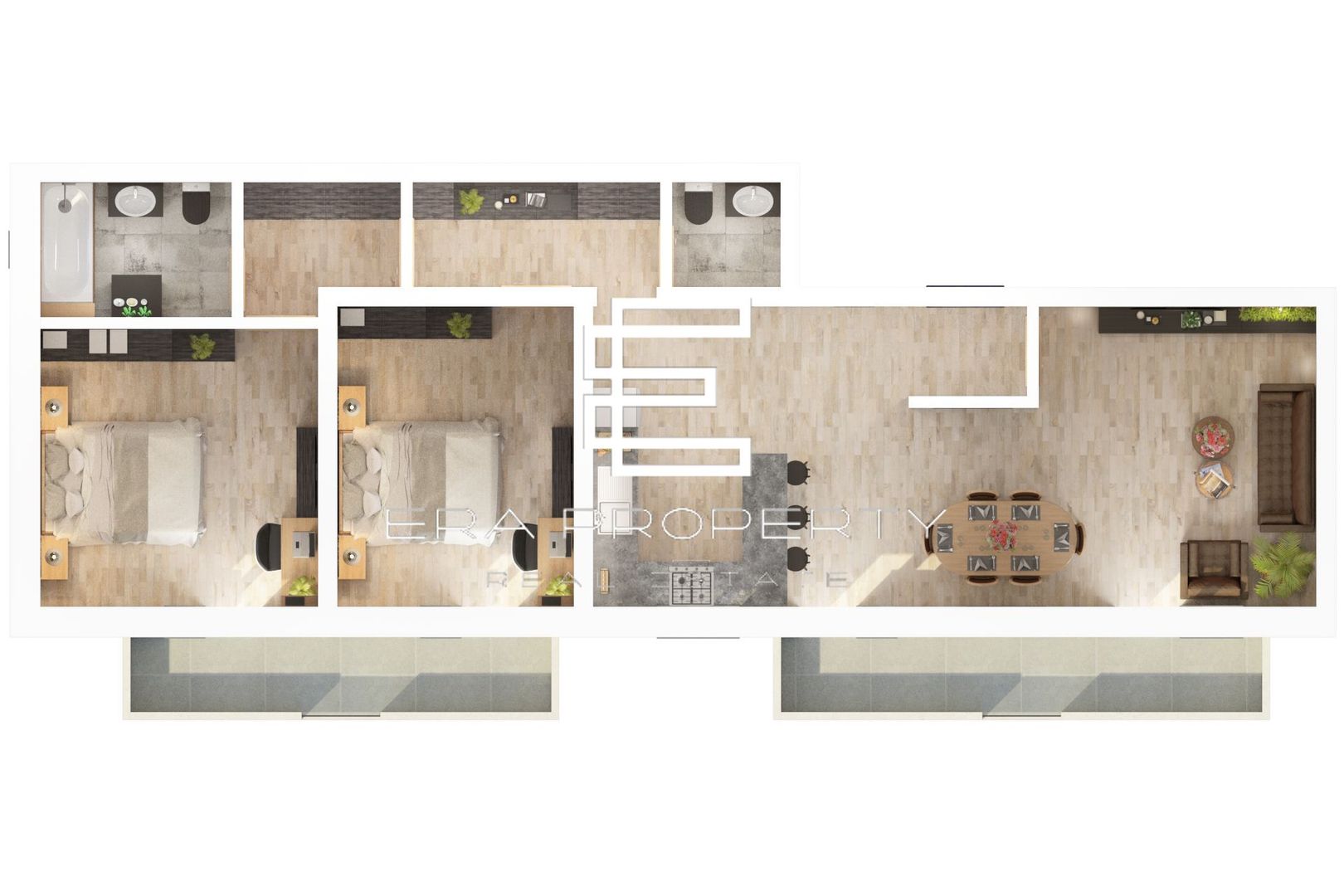 Apartament 3 camere 78 mp , Doamna Stanca, Selimbar - Poză 12